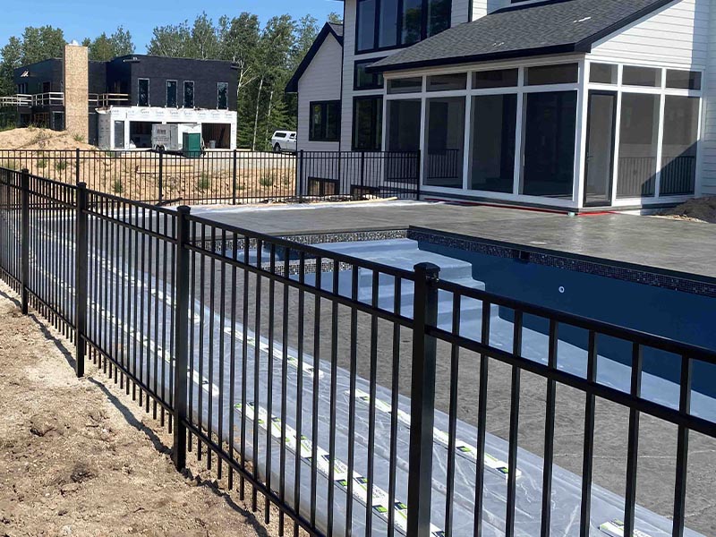 Aluminum Pool Fencing in Green Bay Wisconsin