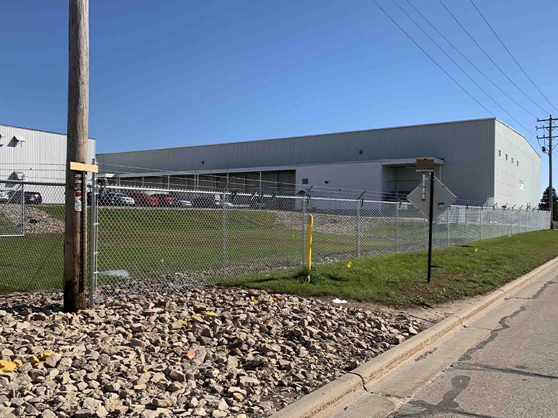 Chain Link Security Fencing in Green Bay Wisconsin