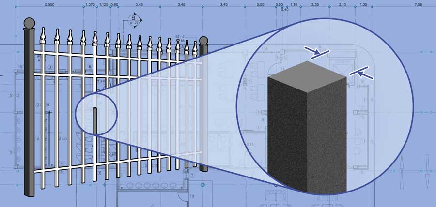 Green Bay and Appleton Ornamental Steel fence pickets and panels installation company