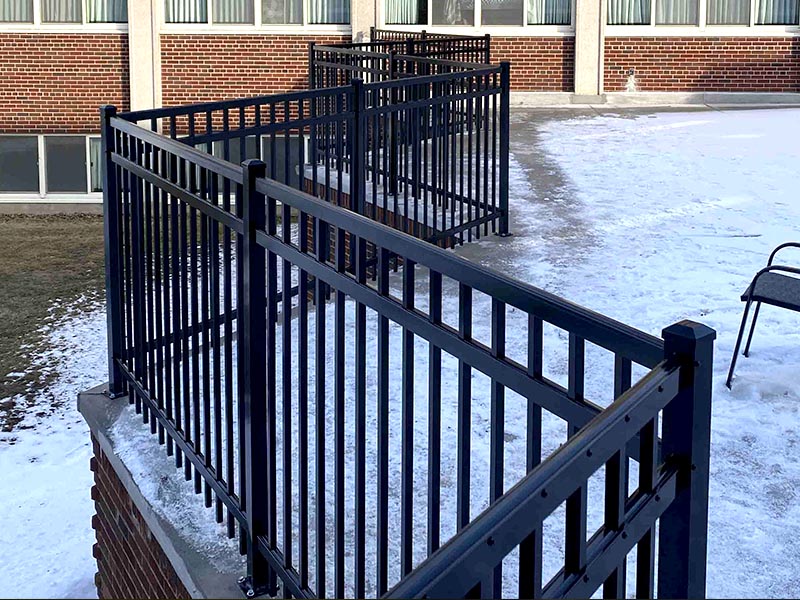 Ornamental Steel Security Fencing in Green Bay Wisconsin