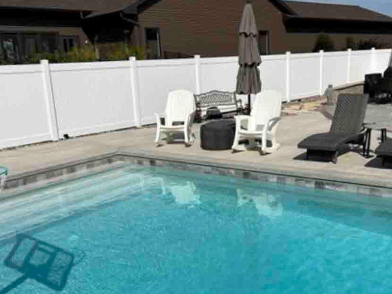 Vinyl Pool Fencing in Green Bay Wisconsin