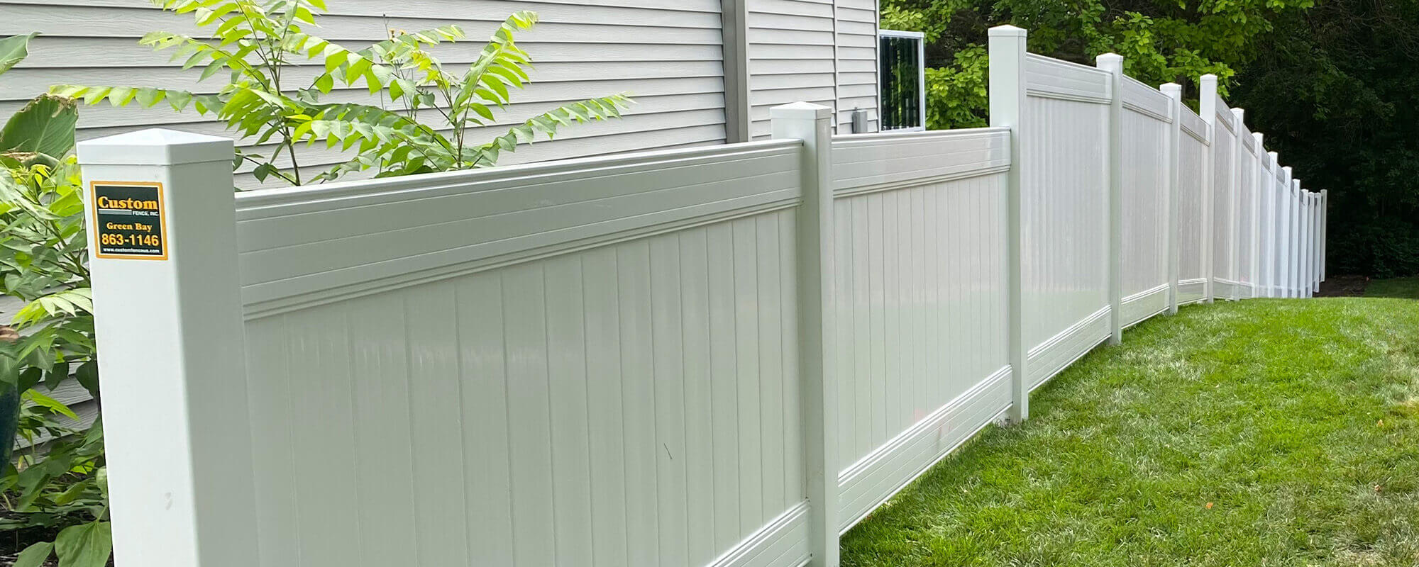 Steel fence installed by Custom Fence